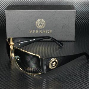 SALE! VERSACE GOLD 63MM MEN'S SUNGLASSES